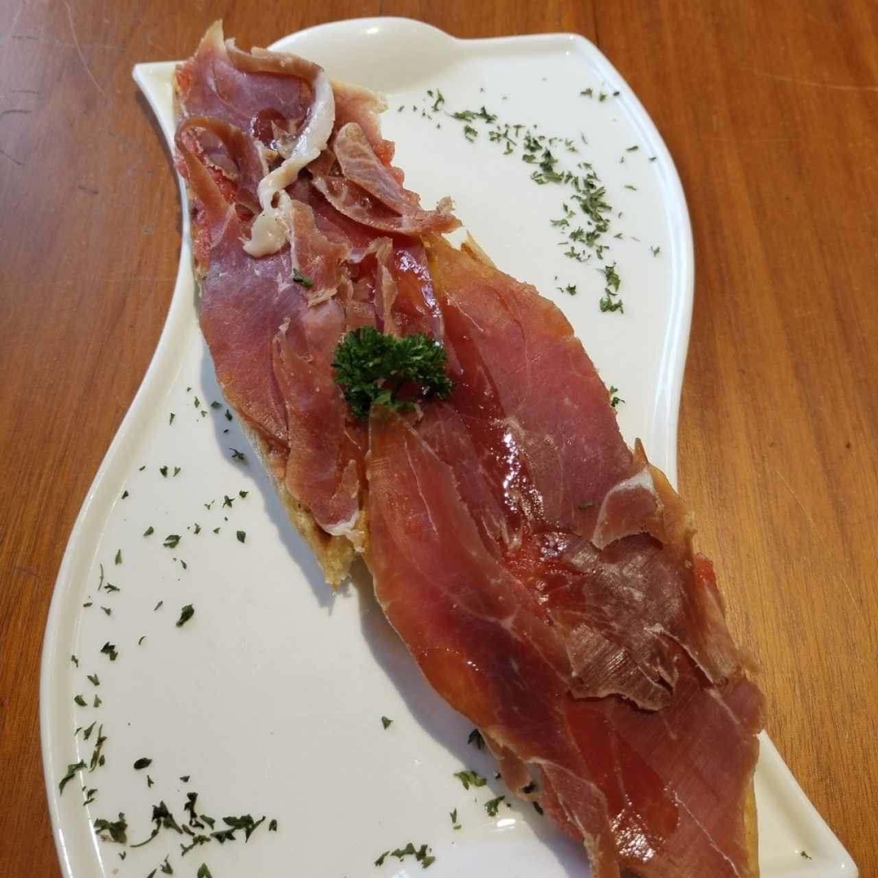 Tostada de Jamón Serrano