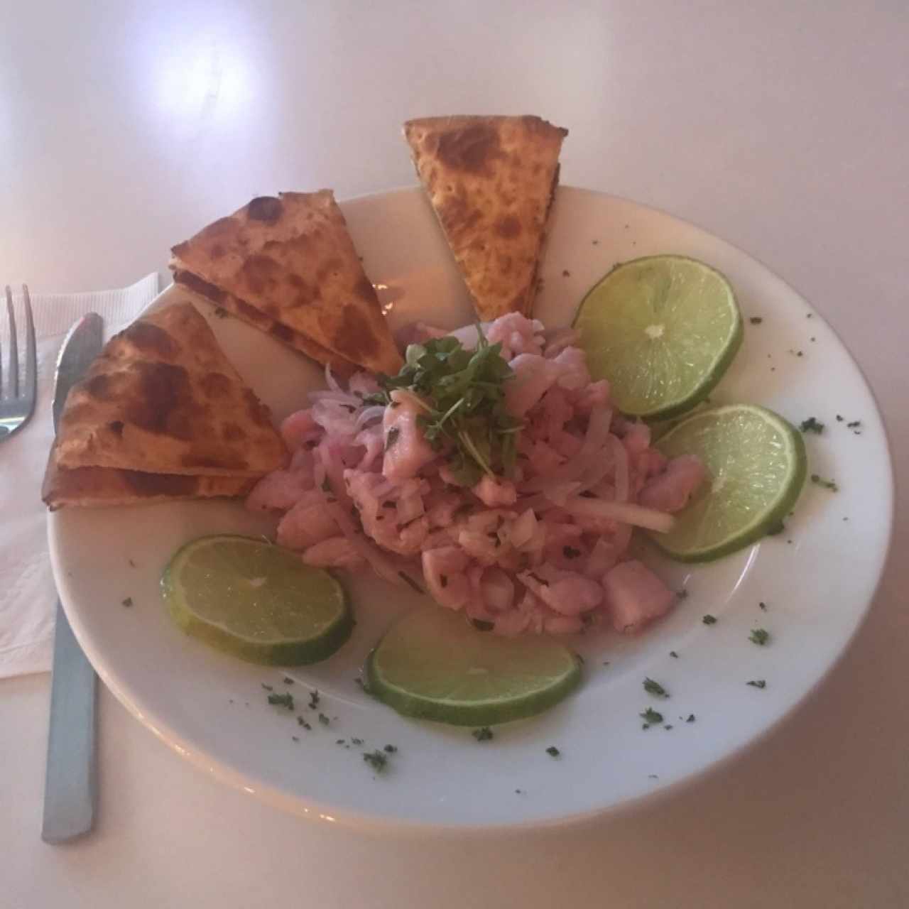 ceviche de corvina 