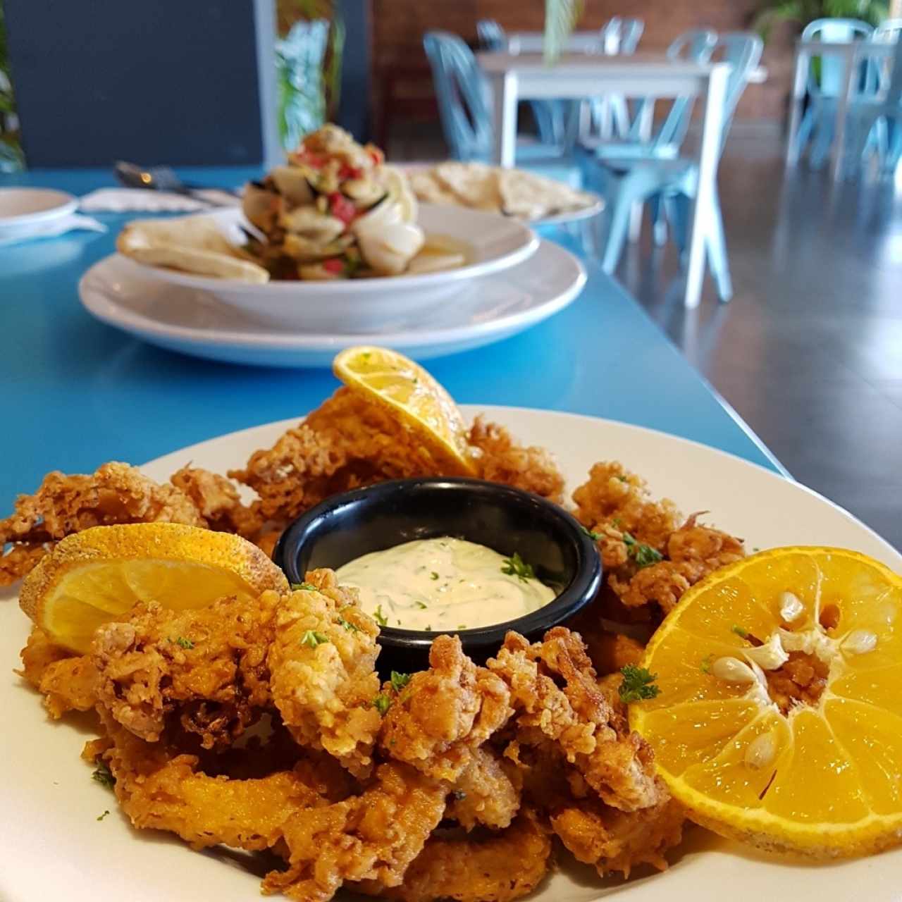 mixto de arañitas y calamares jumbo