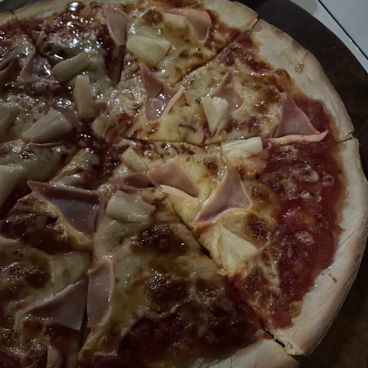 Pizza hawaiana