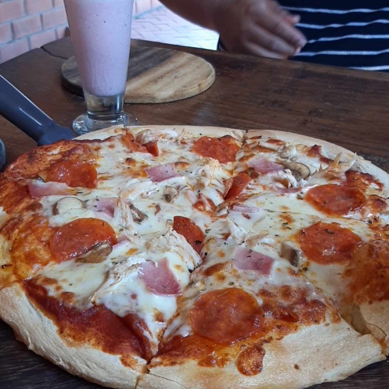 pizza de combinación