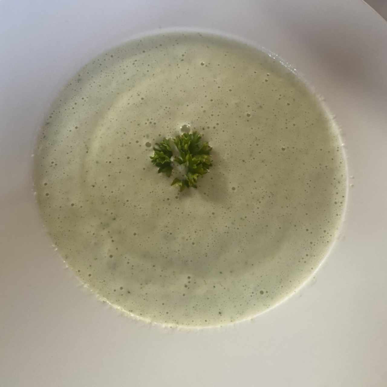 Crema de brocoli