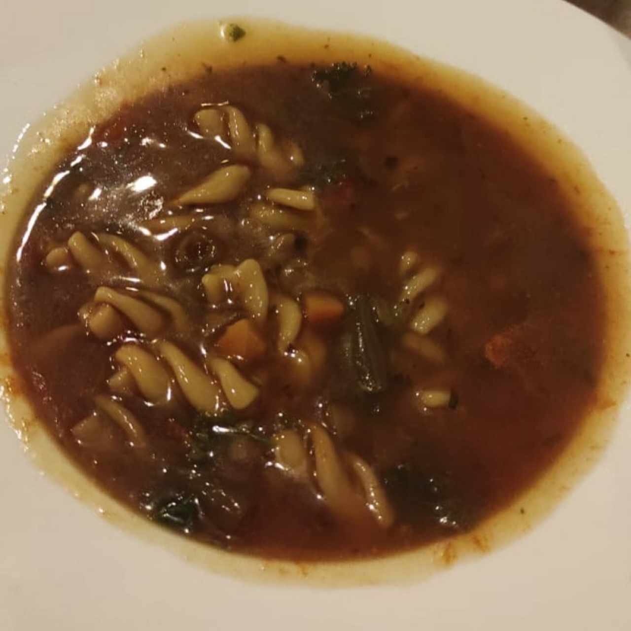 sopa minestrone