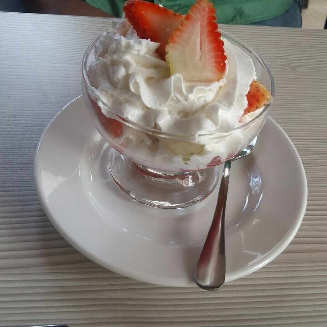 Fresas con Crema