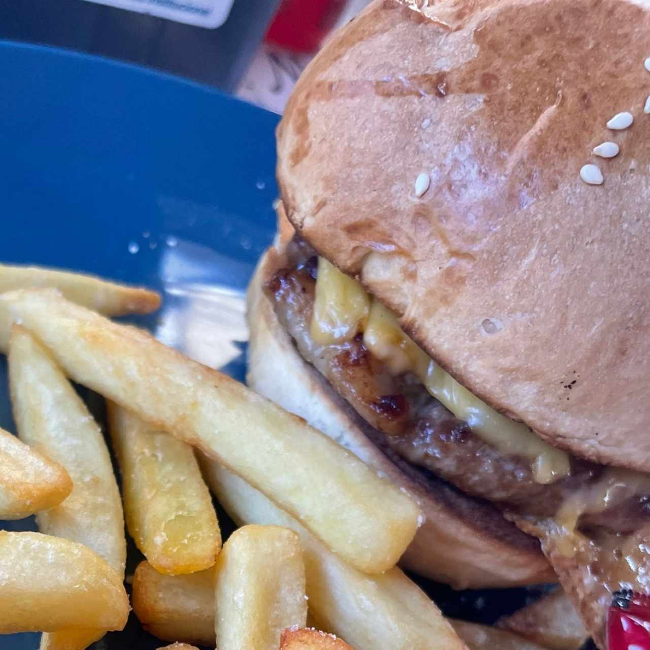 Cheese Burger - Menu de niños