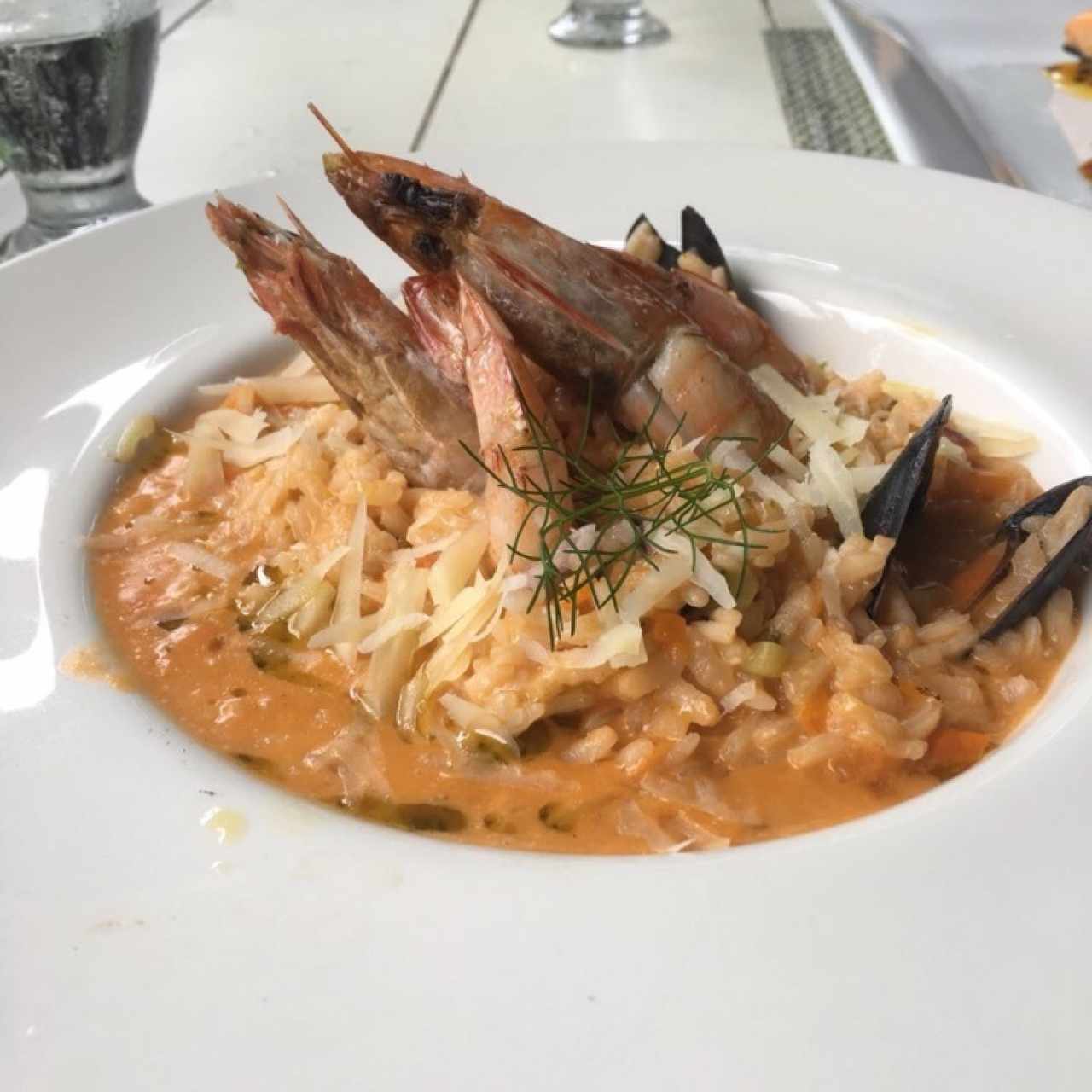 risotto de mariscos