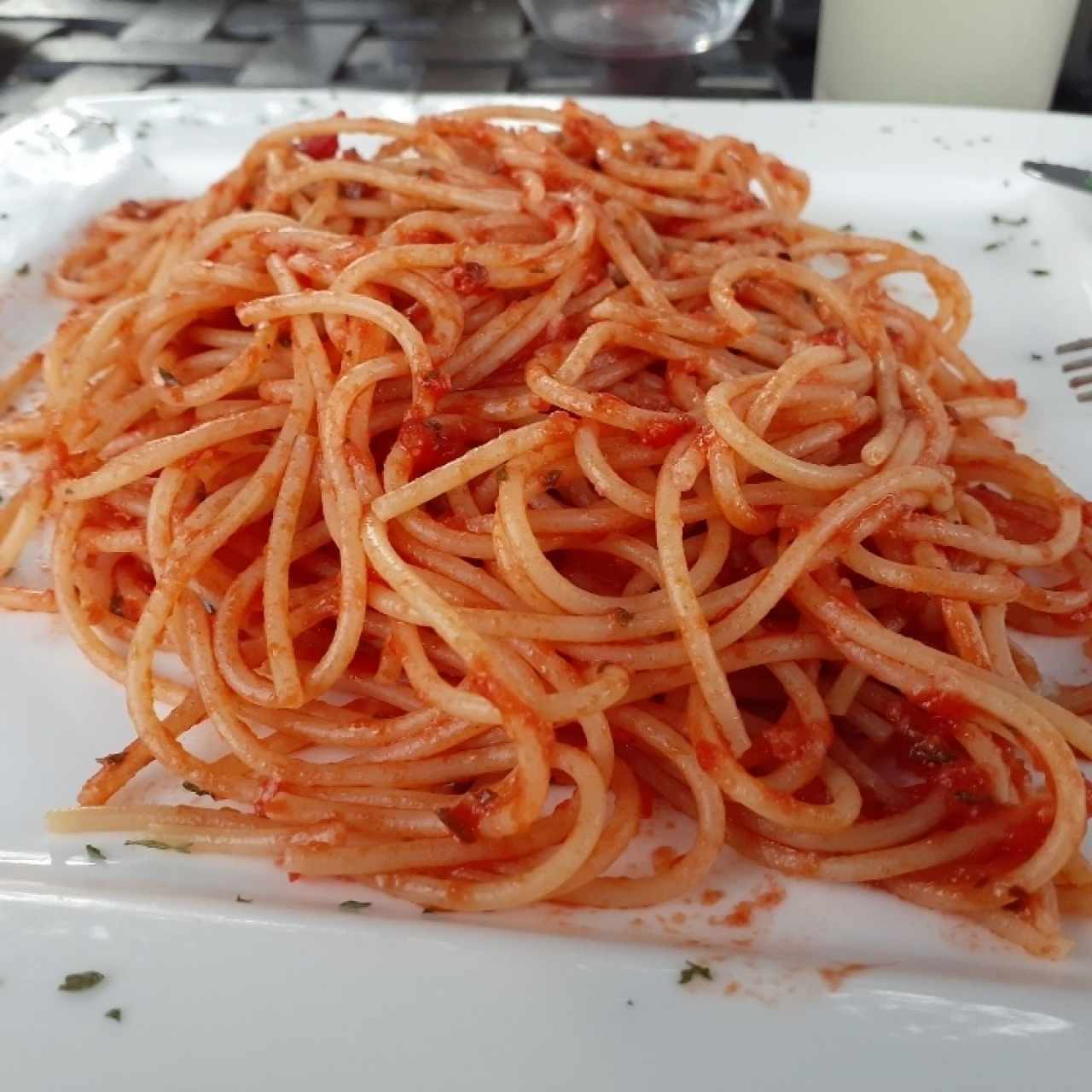 Pasta arrabiata