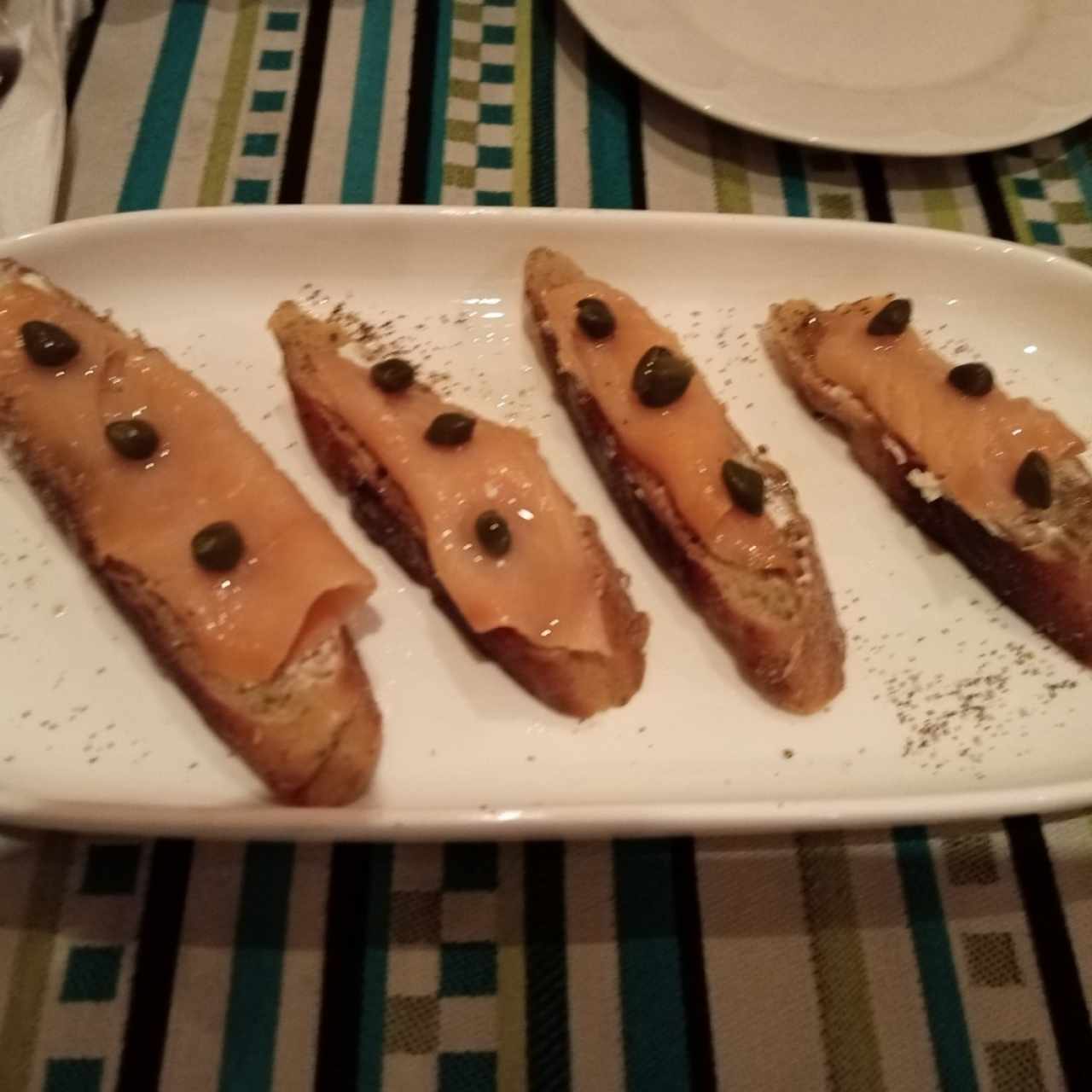 Crostinis de Salmón 