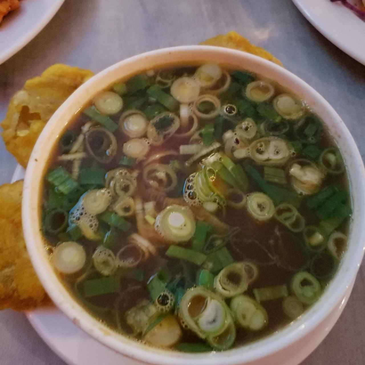 sopa de mariscos