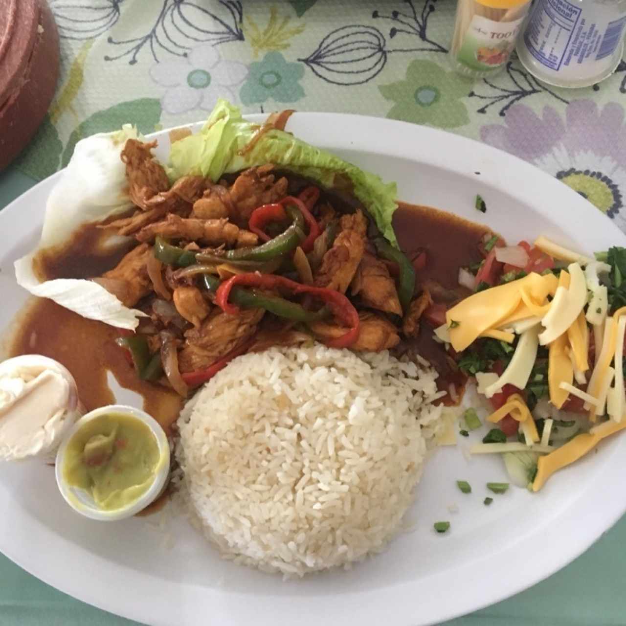 Fajitas de pollo