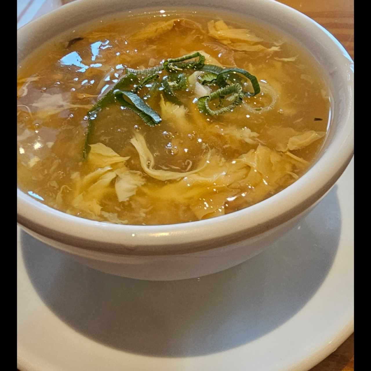 sopa de huevo