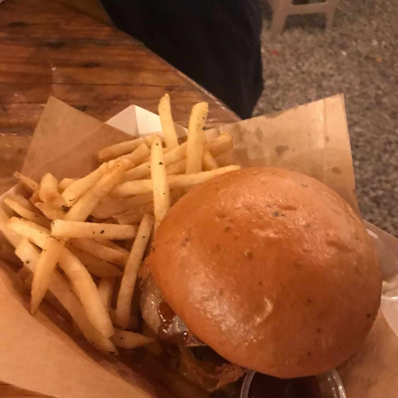 burguer de prinera en volcan 