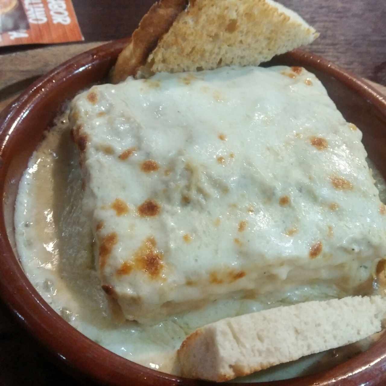 Lasagna de pollo