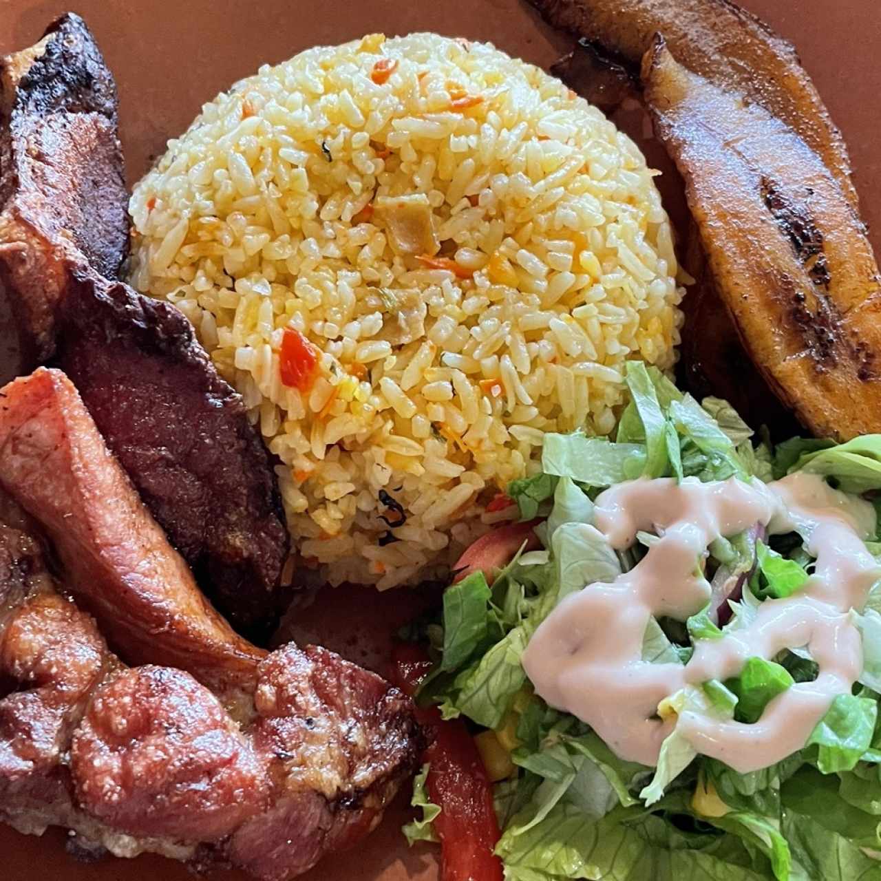 Comida con Puerco Ahumado