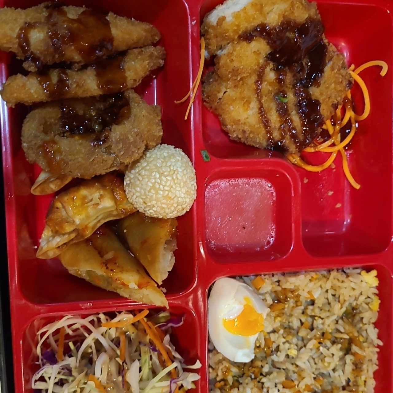 bento de pollo