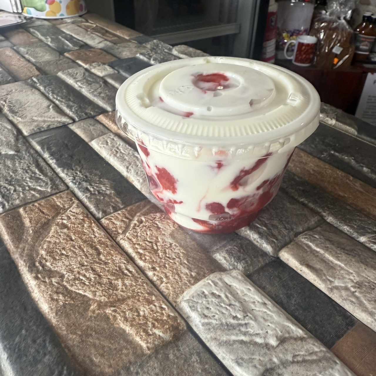 Fresas con yogurt