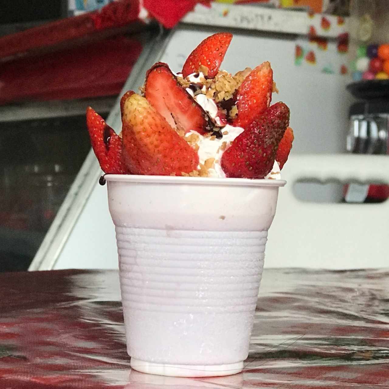 duro de fresas con crema 