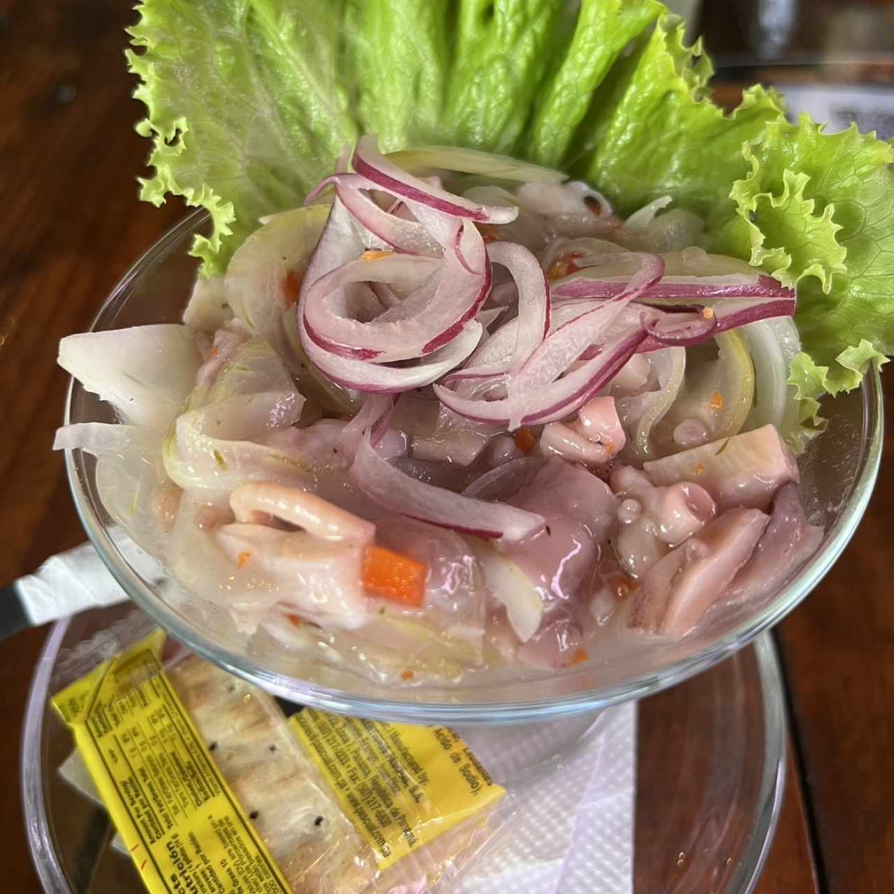 Ceviche de pulpo