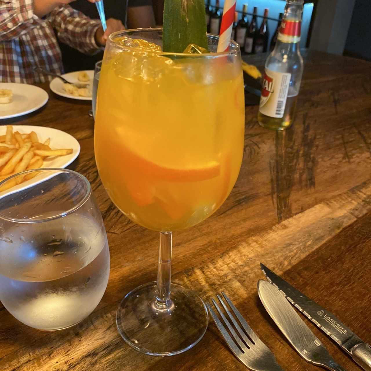 Sangria de vino blanco 