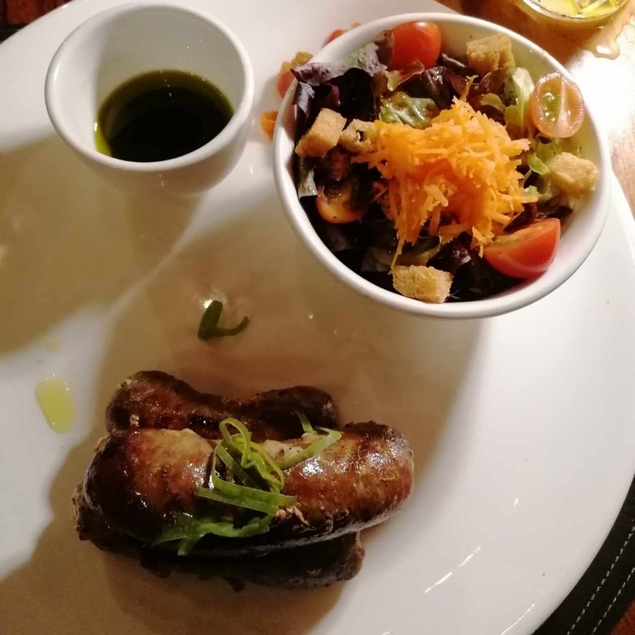 Trio de Saucisson Artesanal a la parrilla