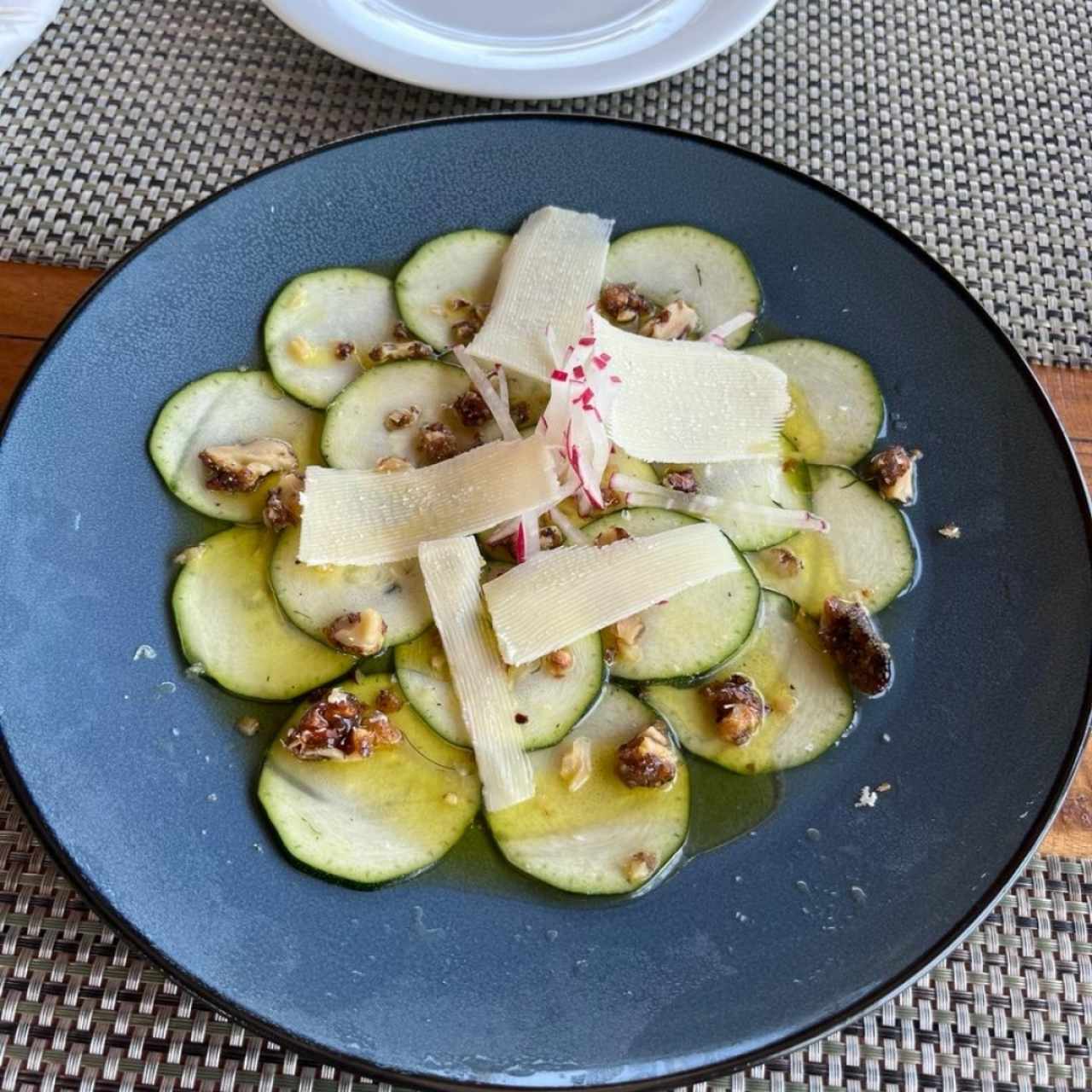 Carpaccio de zucchini 👌😋