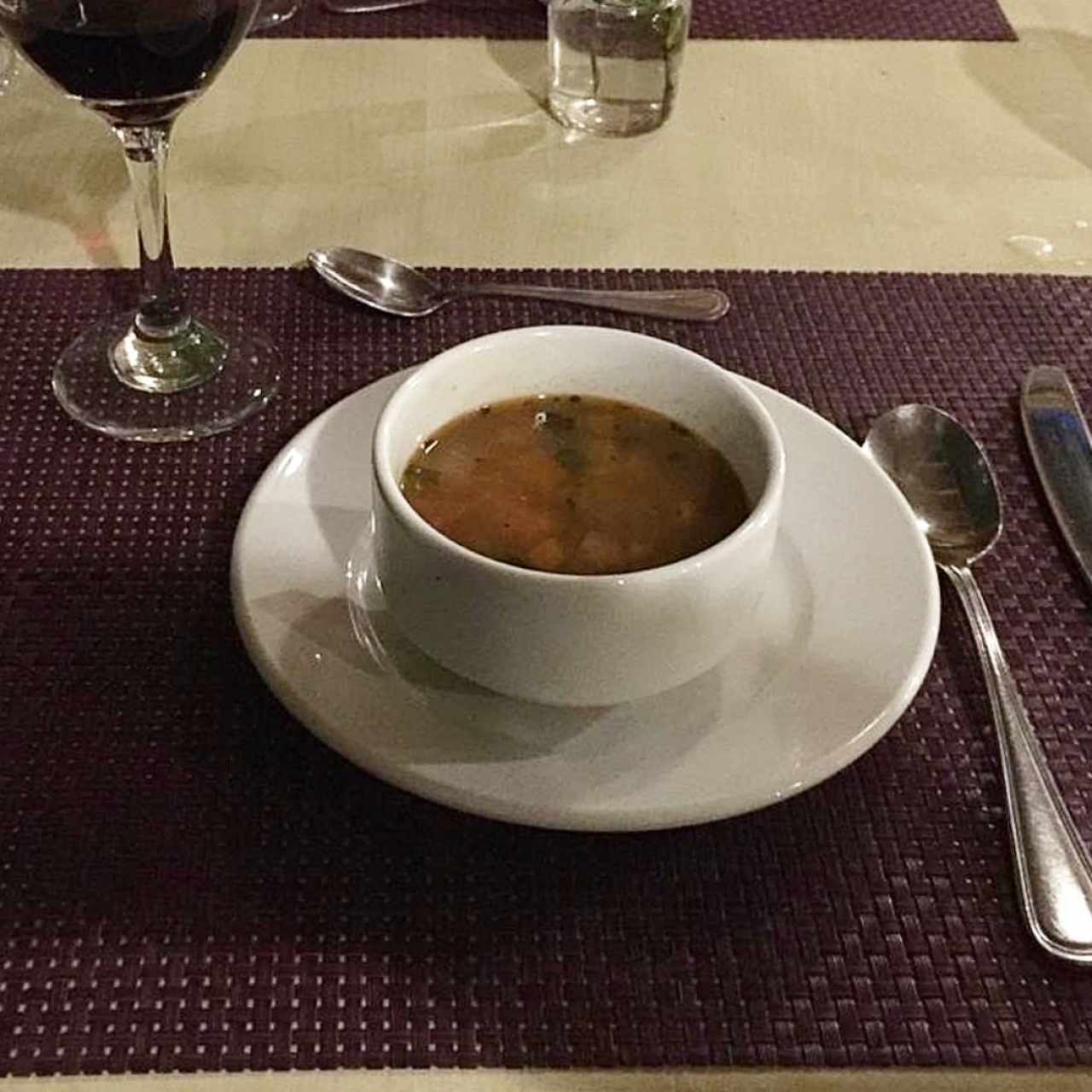 Sopa de marisco