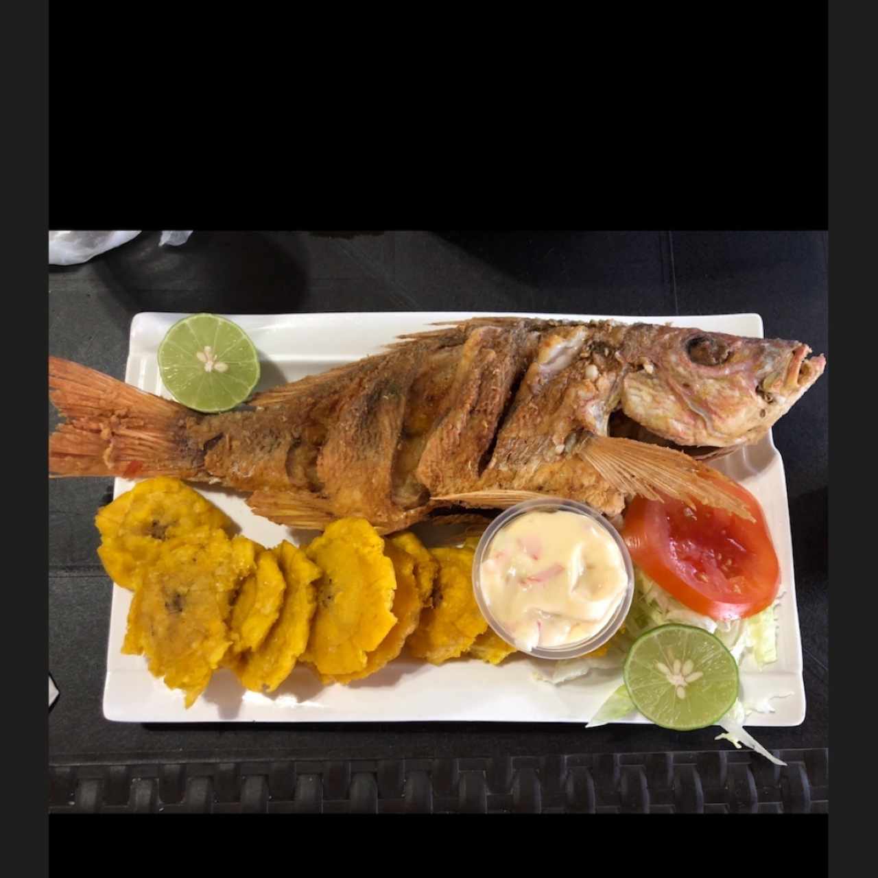 Pescado frito