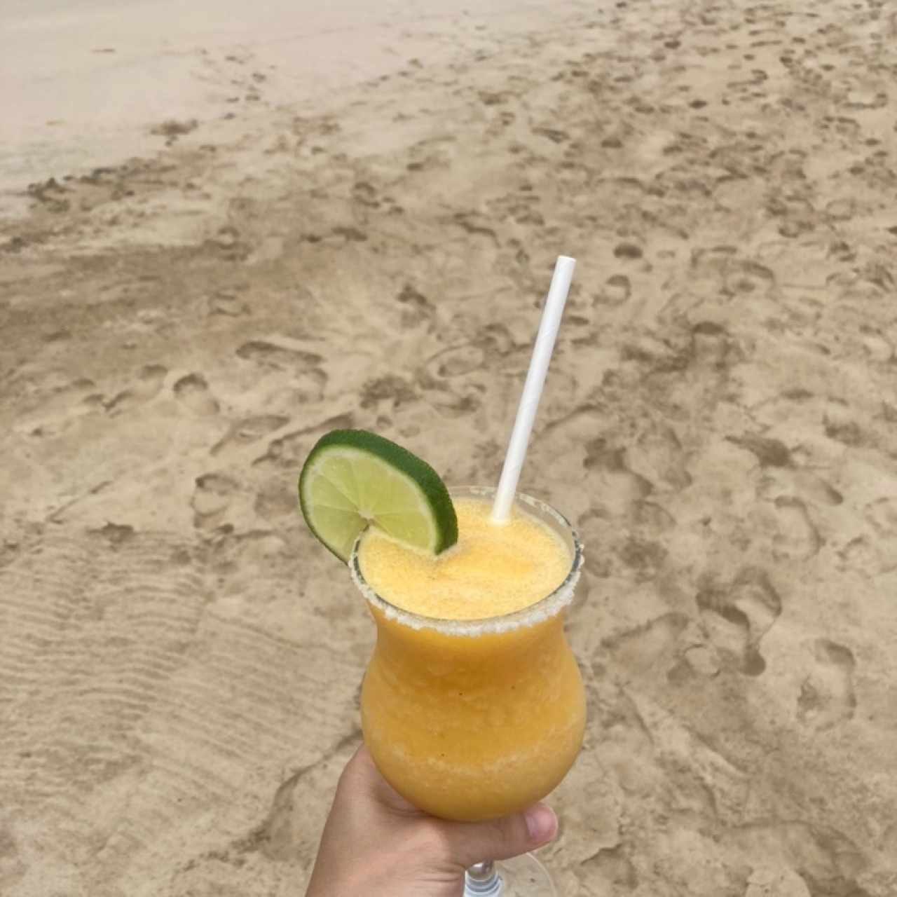 Frozen margarita de maracuya