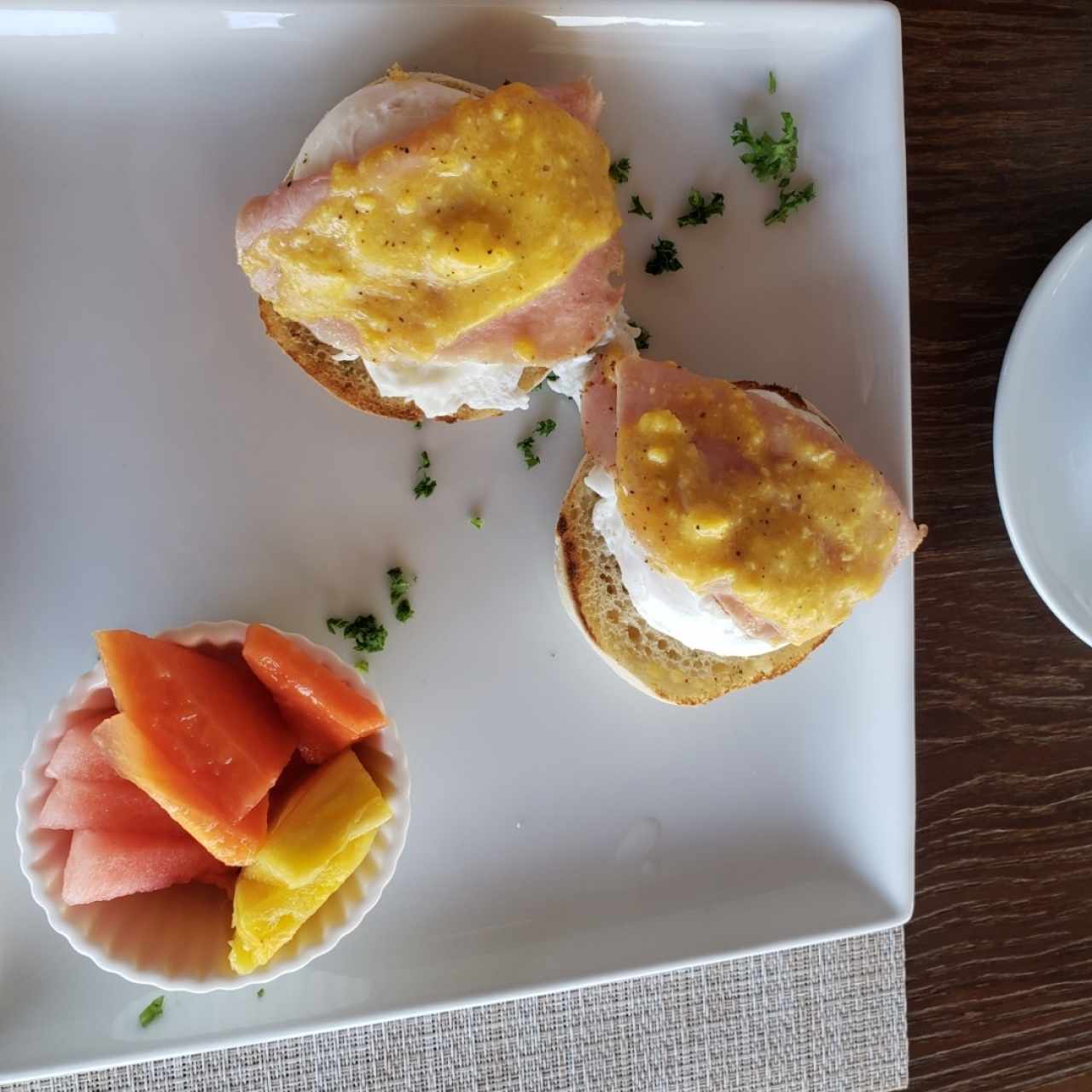 Huevos benedictino