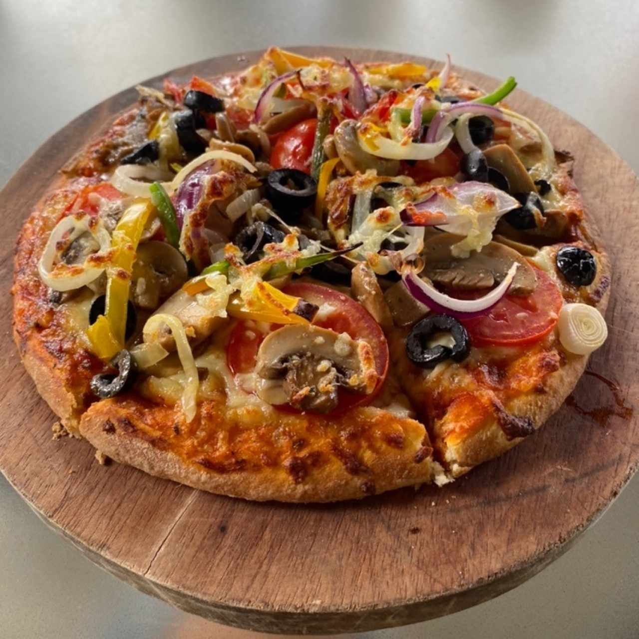 Pizza vegetariana 