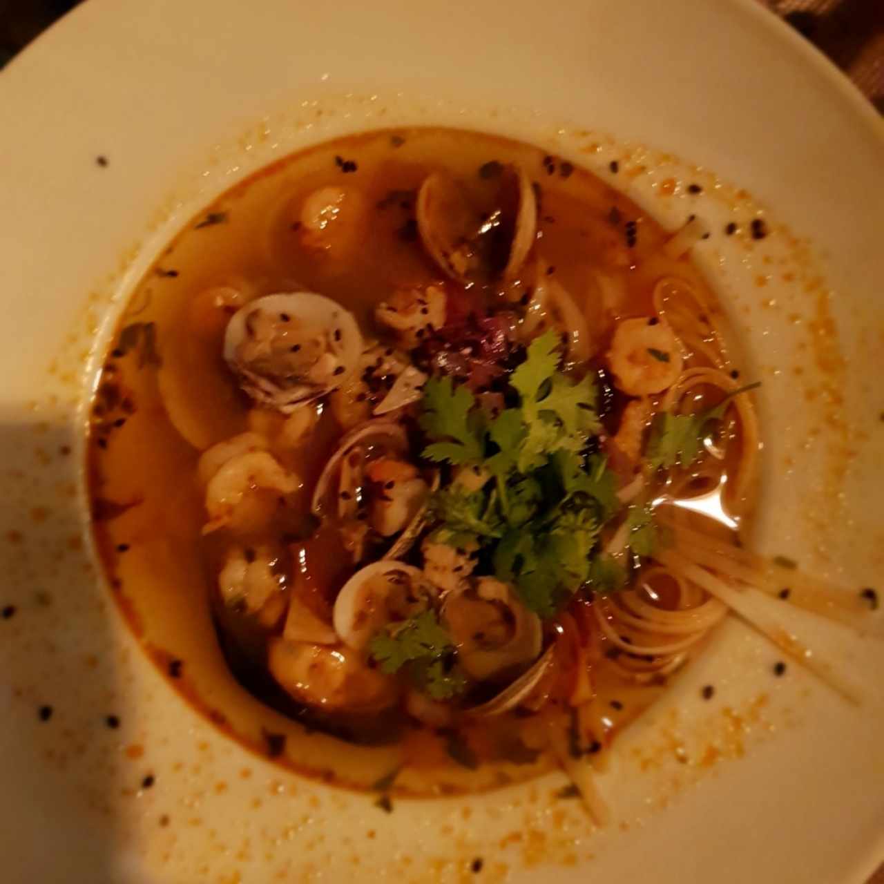 Sopa Mariscos