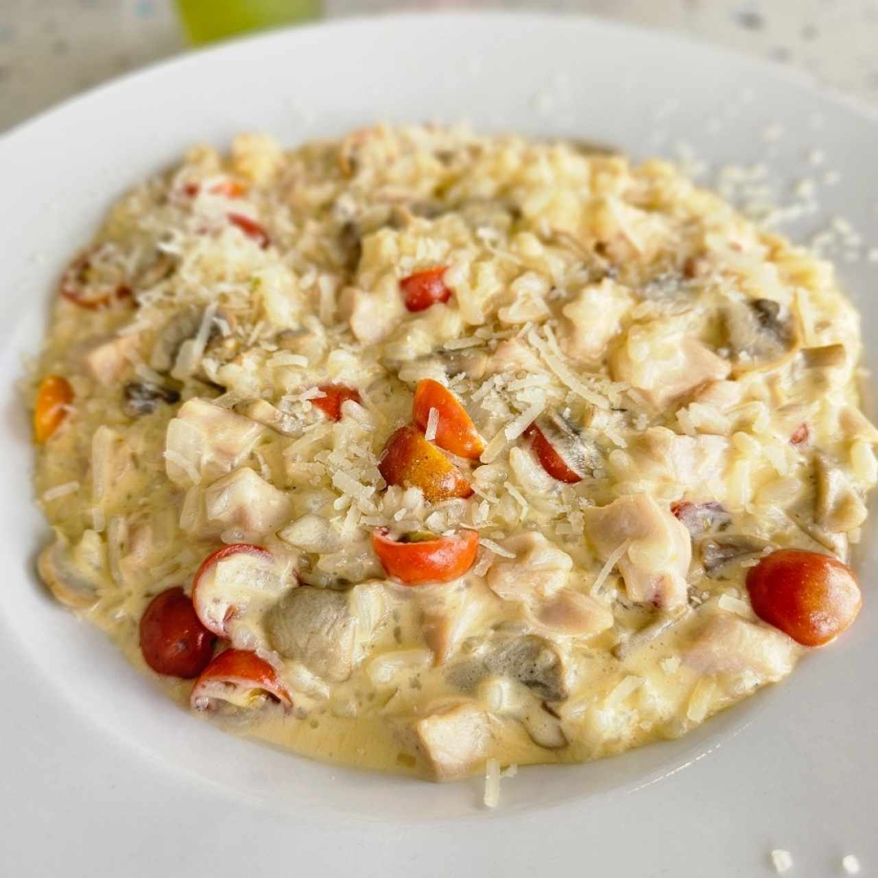 Risotto Pollo Ahumado 