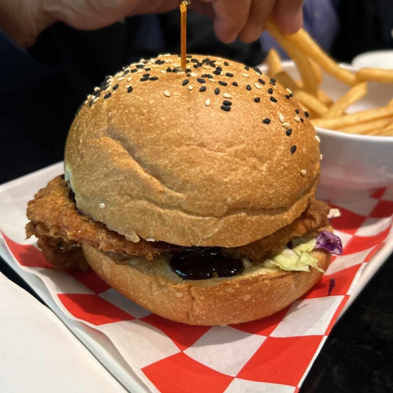 Hamburguesa de pollo