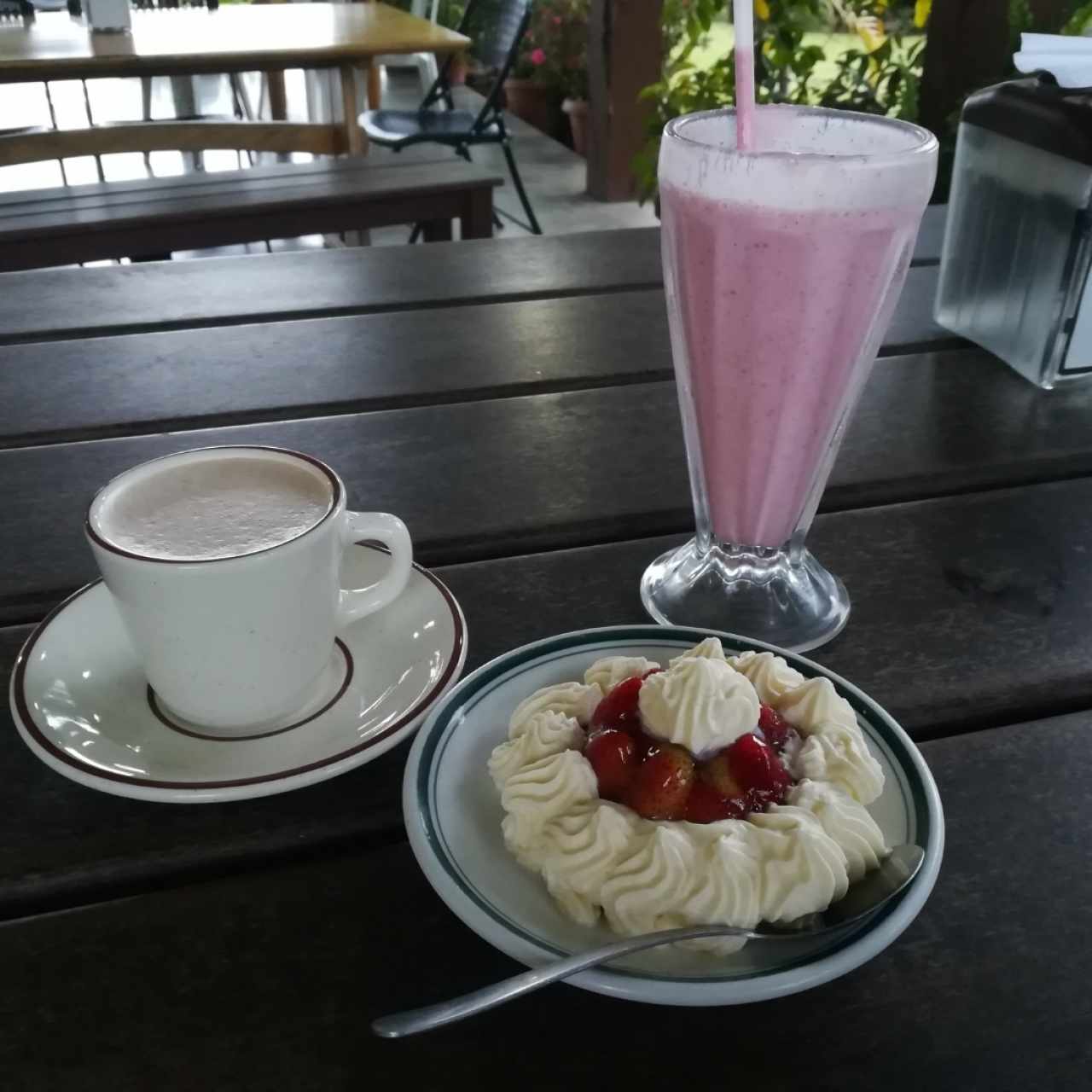 tartaletas de fresas con crema