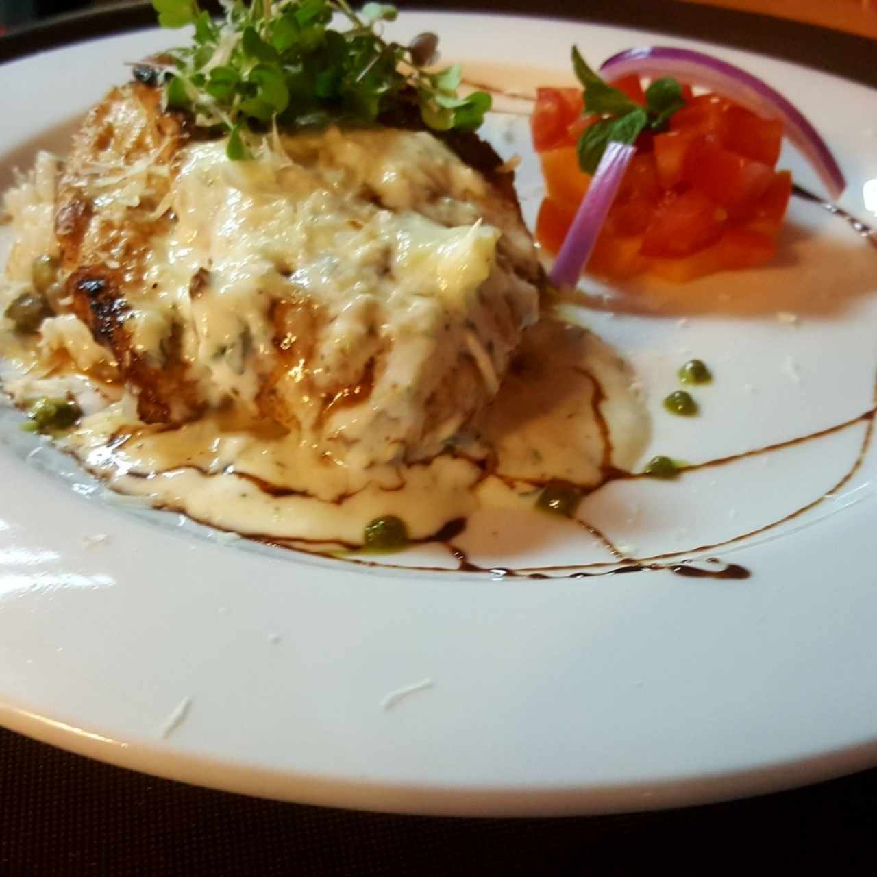 Pechuga de pollo Tzaziki