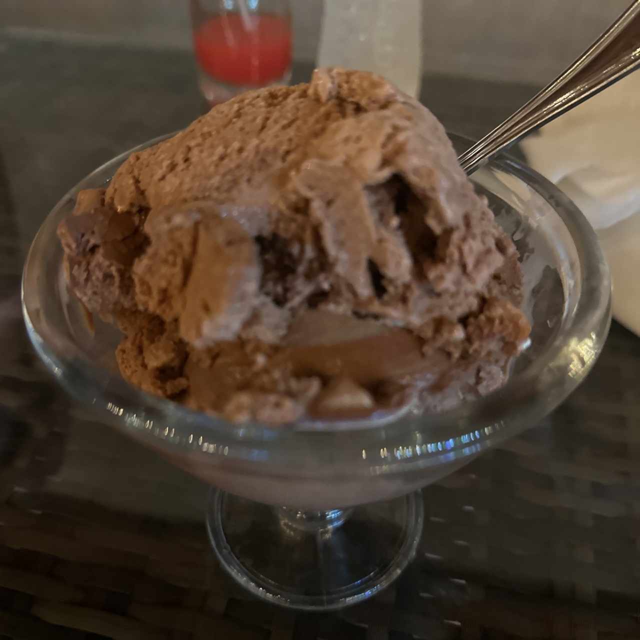 Helado de almendras 