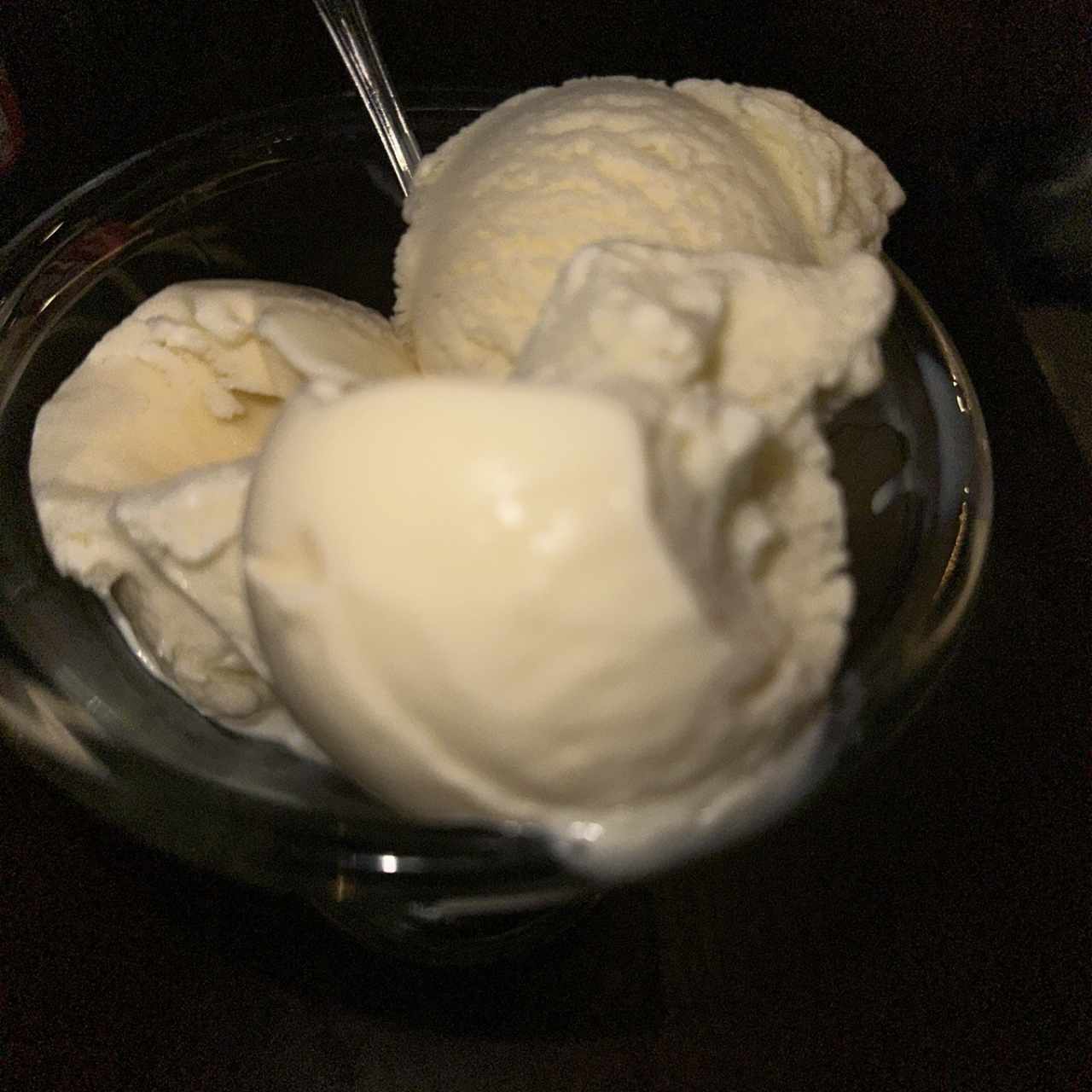 Helado de vainilla 