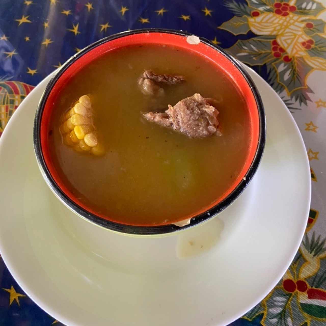 Sopa de costilla