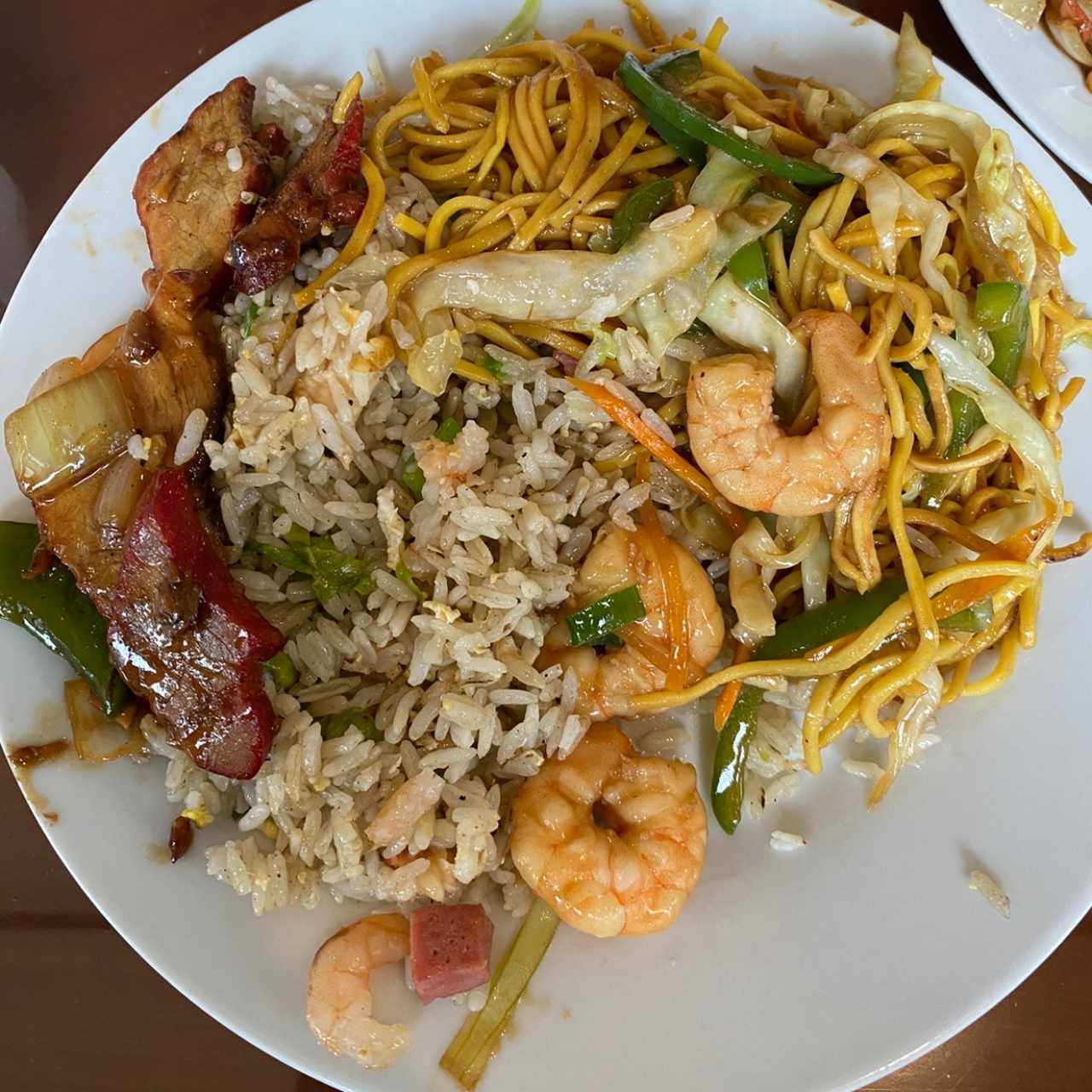 Chow mien de combinación