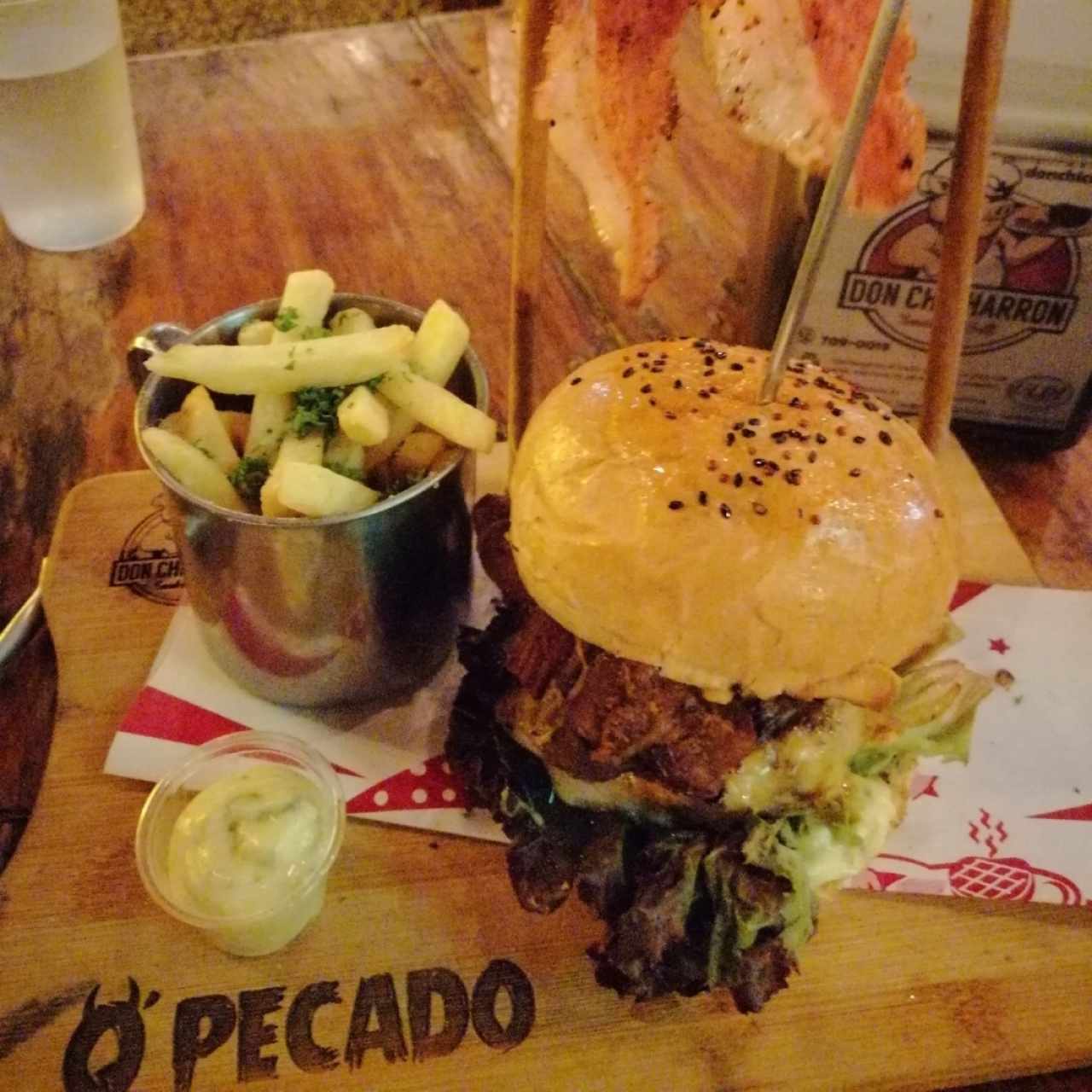 Hamburguesa Q' pecado