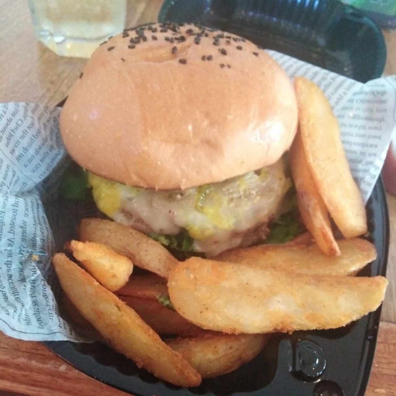 hamburguesa la coneja