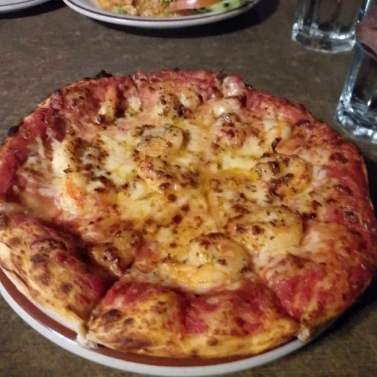 Pizza de Camarones