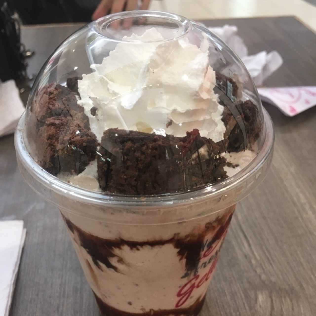 Milkshake de Brownie