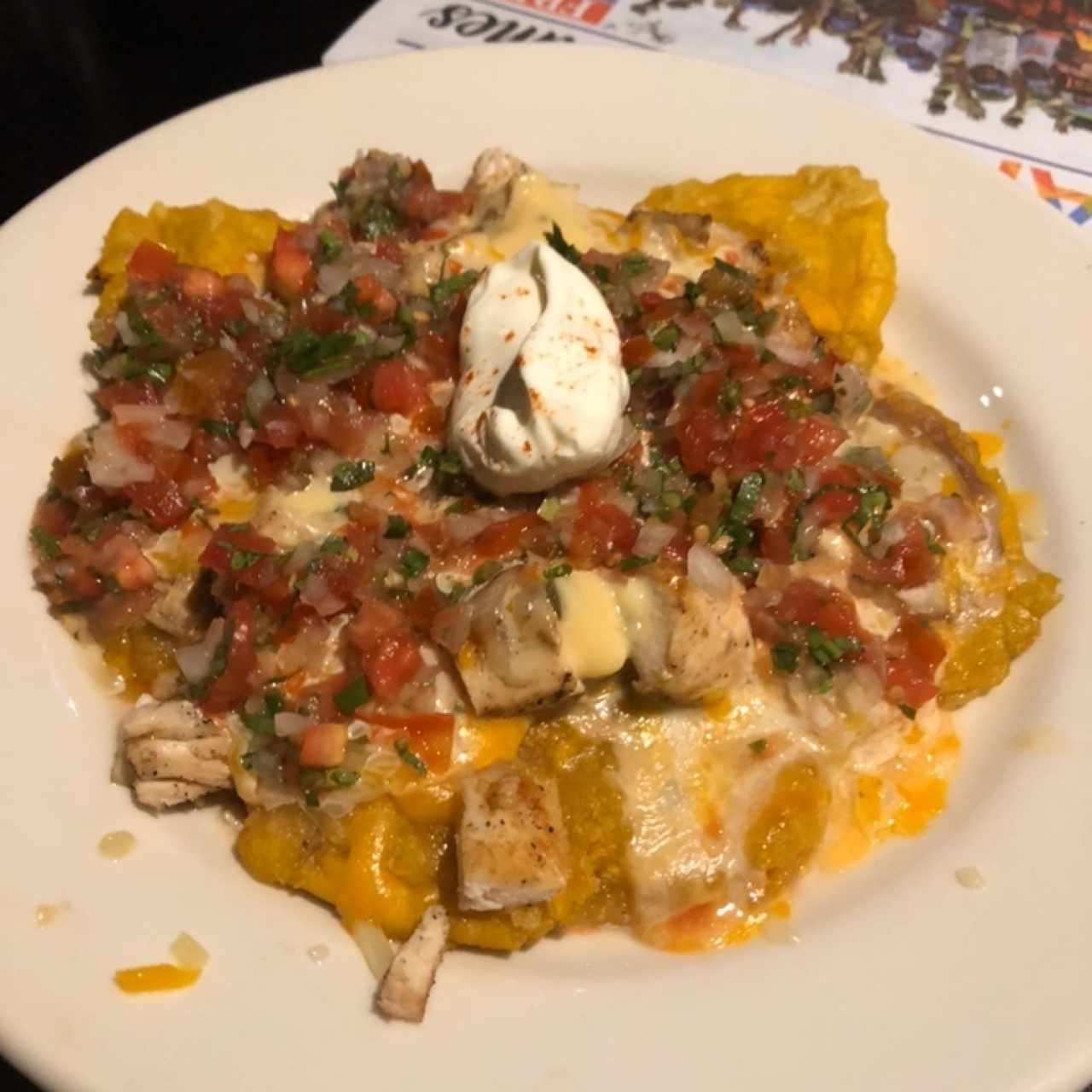 nachos caribeños 