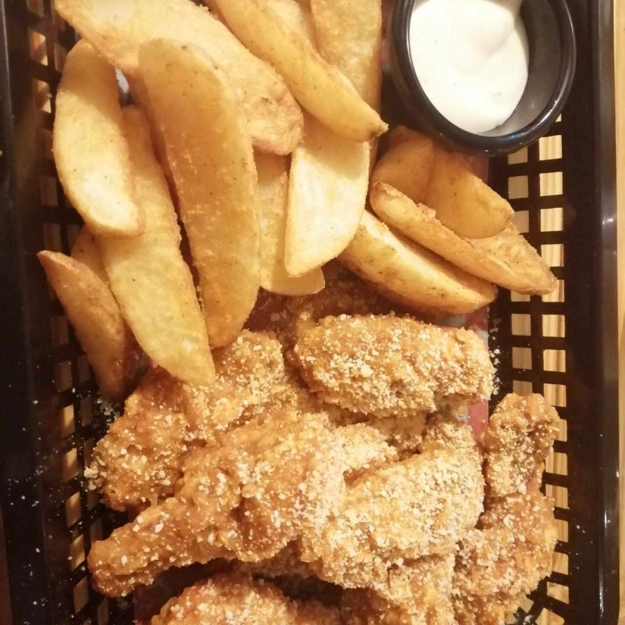 wings con parmesano a la diabla