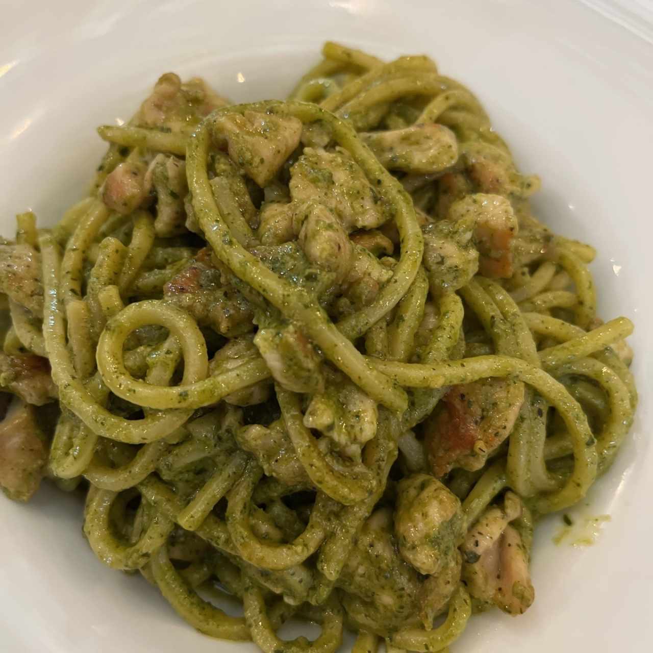 spaghetti al pesto vallero