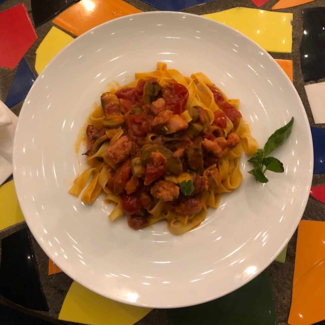 Tagliatelle a la Boscaiola