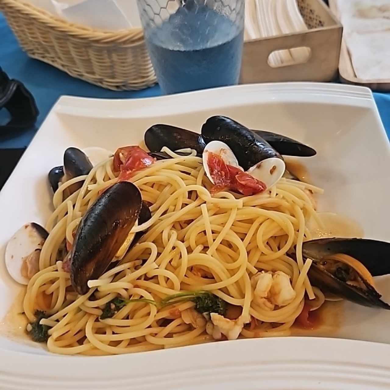 spaguetti al scoglio