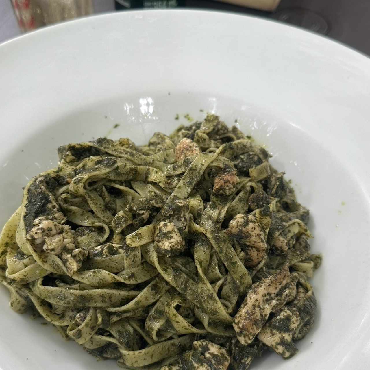 FETTUCINE AL PESTO