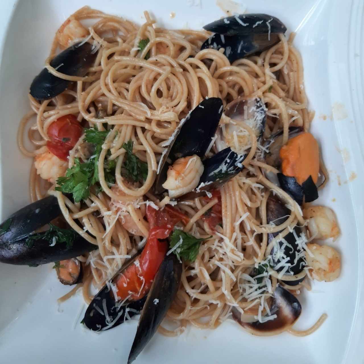 Spaghetti a lo Scoglio